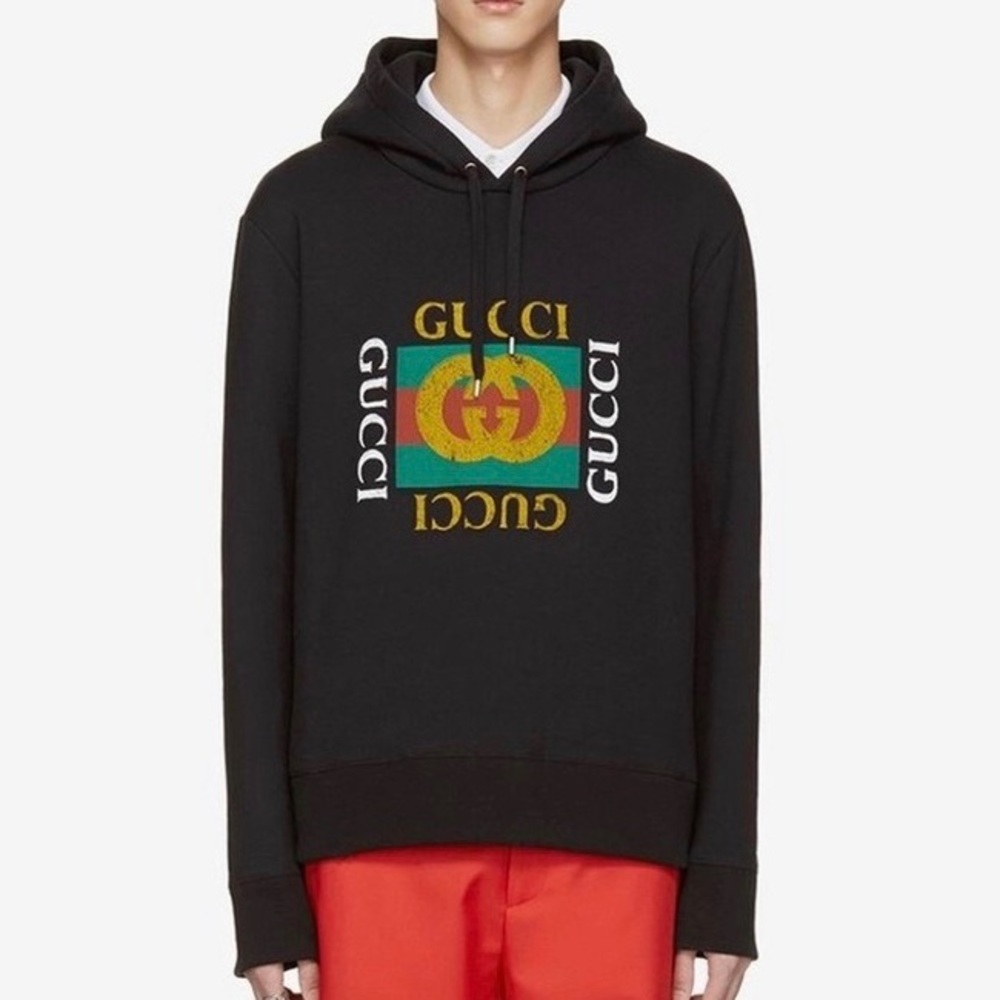 Gucci logo hoodie